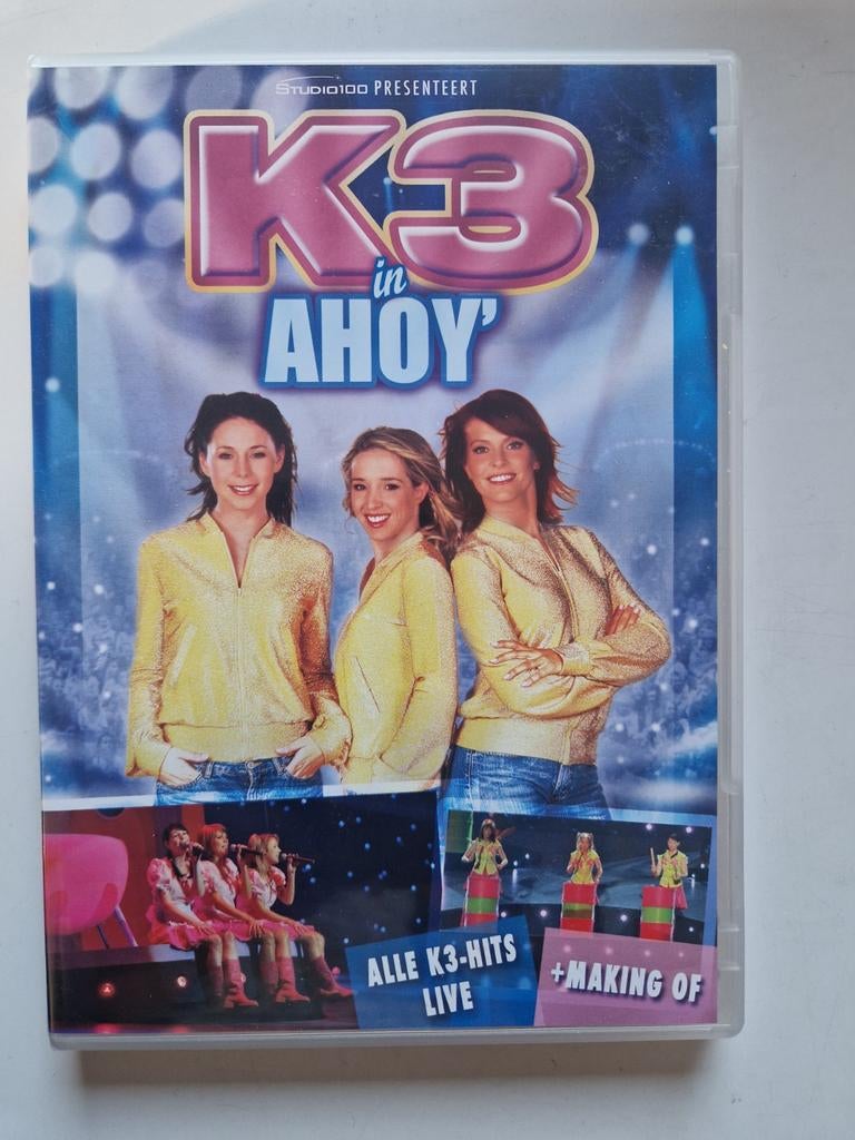 K3 in Ahoy DVD - Studio 100, Cd's en Dvd's, Cd's | Kinderen en Jeugd, Gebruikt, Muziek, Tot 2 jaar, Ophalen of Verzenden