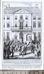 Den haag 1814, paleis lange voorhout bij aankomst weduwe st, Verzenden, Voor 1940, Gebruikt, Overige onderwerpen