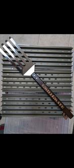 GrillGrate Set - Drie 42cm BBQ Roosters, Ophalen of Verzenden, Zo goed als nieuw, GRILLGRATE