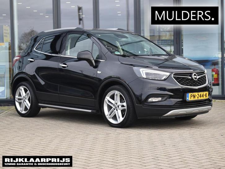 Opel Mokka X 1.4 Turbo 4x4 Innovation LEDER / TREKHAAK 1500k, Auto's, Opel, Te koop, MokkaX, 4x4, ABS, Achteruitrijcamera, Adaptieve lichten