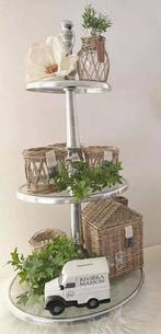 Riviera Maison berjeley etagere, Huis en Inrichting, Woonaccessoires | Etagères, Ophalen, Zo goed als nieuw