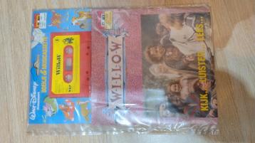 Willow boek met cassette Warwick Davis uit star wars rotj beschikbaar voor biedingen