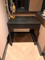 Bureau met lade | zwartbruin | 73x50cm | Ikea MICKE, Huis en Inrichting, Bureaus, Ophalen, Zo goed als nieuw