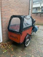 Bakfiets, Fietsen en Brommers, Fietsen | Bakfietsen, Ophalen, Gebruikt, Huif, 2 kinderen