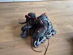 Skeelers kind verstelbaar mt 32-35 zwart, Kinderen, Inline skates 4 wielen, Ophalen, Overige merken