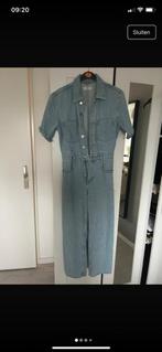Denim jumpsuit van Mango met korte mouwen, Mango, Blauw, Ophalen of Verzenden, Zo goed als nieuw