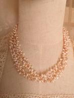 Echte parels ketting, Sieraden, Tassen en Uiterlijk, Kettingen, Ophalen of Verzenden, Gebruikt
