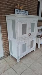 Brocante kast, Huis en Inrichting, Kasten | Buffetkasten, Ophalen, Gebruikt, 100 tot 150 cm, Minder dan 100 cm