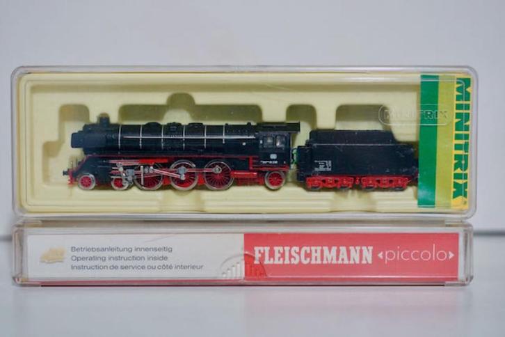 Minitrix Spur N 2076 Schlepptender Dampflok BR 01 der DB., Hobby en Vrije tijd, Modeltreinen | N-Spoor, Zo goed als nieuw, Locomotief