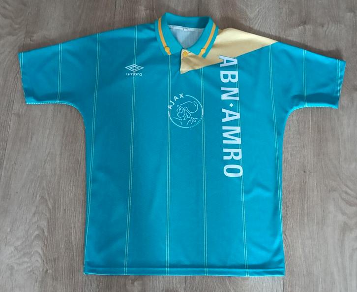 Ajax. Prachtig Vintage Retro Ajax shirt 1991-93. Mt XL., Verzamelen, Sportartikelen en Voetbal, Zo goed als nieuw, Shirt, Ajax