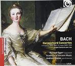 CD JS Bach : Harpsichord Concertos Richard Egarr, Ophalen of Verzenden, Barok, Zo goed als nieuw, Overige typen