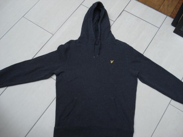 Lyle & Scott hoody trui tussenjas vest heren Mt S/M, Kleding | Heren, Truien en Vesten, Zo goed als nieuw, Maat 48/50 (M), Grijs