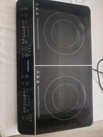 Inductie Kookplaat - Vrijstaand - 2 Pits - 1500 + 2000 Watt, Witgoed en Apparatuur, Kookplaten, 3 kookzones of minder, Ophalen of Verzenden