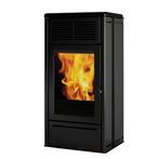 Edilkamin Nara Pelletkachel - showmodel€2500, Huis en Inrichting, Gebruikt, Ophalen of Verzenden, Pelletkachel, Vrijstaand