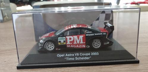 Schuco Opel Astra V8 Coupe 2003 Timo Scheider 1:43, Hobby en Vrije tijd, Modelauto's | 1:43, Zo goed als nieuw, Auto, Schuco, Ophalen of Verzenden