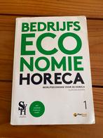 Bedrijfsecomie horeca 1, Ophalen of Verzenden, Zo goed als nieuw, Ellen Van Kooten, Nederlands