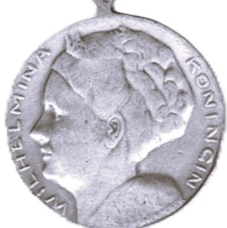 WILHELMINA KONINGIN 1898 - 1923, Postzegels en Munten, Penningen en Medailles, Overige materialen, Verzenden