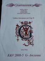 Borduurpatroon van letter G, kunst en vliegwerk, Ophalen of Verzenden, Zo goed als nieuw, Handborduren, Patroon