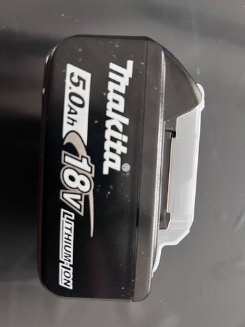 Makita accu 5.0 ah 18v beschikbaar voor biedingen