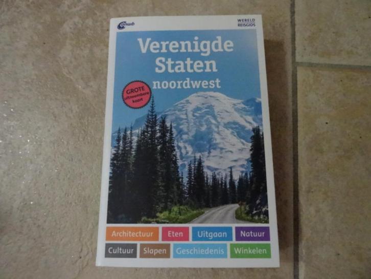 Verenigde Staten noordwest; anwb reisgids , met landkaart, Boeken, Reisgidsen, Nieuw, Reisgids of -boek, Europa, ANWB, Ophalen of Verzenden