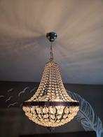 Hanglamp, 83 cm, Huis en Inrichting, Lampen | Kroonluchters, Ophalen of Verzenden, Gebruikt, Glas, Klassiek