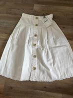 ZARA WIT MEISJE SPIJKER ROK, MAAT: 122, Kinderen en Baby's, Kinderkleding | Maat 122, Meisje, Nieuw, Ophalen of Verzenden, Zara