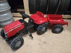 Rolly toys traptrekker., Ophalen, Gebruikt, Overige merken, Met kar of aanhanger