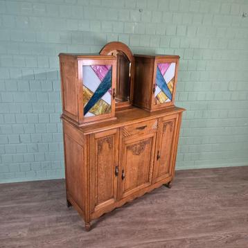 27414 Buffetkast Art-Deco 1930 Eiken beschikbaar voor biedingen