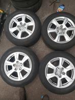 Audi 16" origineel ALU velgen 5x112 225/55R16 banden netjes, Auto-onderdelen, Banden en Velgen, Ophalen, Gebruikt, 16 inch, Banden en Velgen