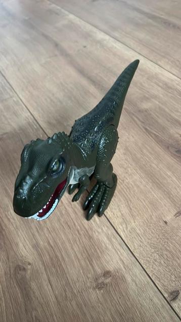 Lopende dino met geluid beschikbaar voor biedingen