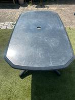 Hartman Tuintafel met volkern bovenblad 165x 95x 67 cm Hoog, Ophalen, Gebruikt, Rechthoekig, Kunststof