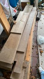 Eiken en grenen planken beide geolied en houten pallets, Doe-het-zelf en Verbouw, Ophalen, Vloerdelen of -planken, Zo goed als nieuw