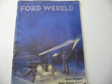 Ford tijdschrift Rally Monte Carlo 1934. beschikbaar voor biedingen