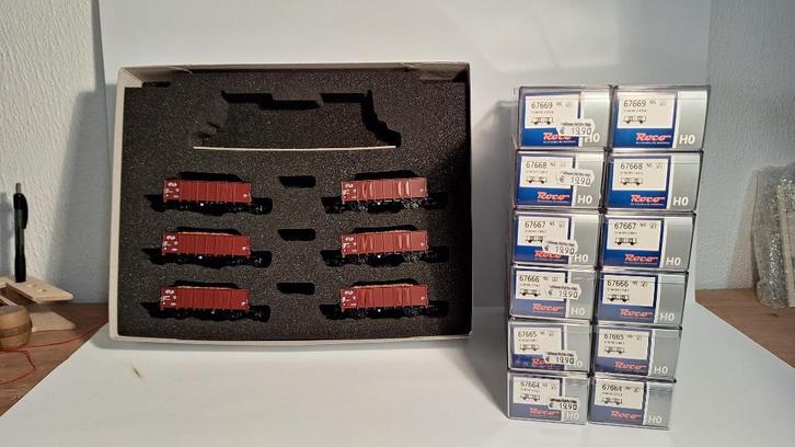 ROCO Bietenwagens 18 stuks Winkelnieuw, Hobby en Vrije tijd, Modeltreinen | H0, Nieuw, Wagon, Gelijkstroom, Roco, NS, Ophalen of Verzenden