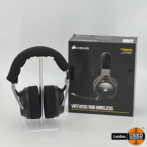 Corsair Virtuoso RGB Draadloze Headset, Audio, Tv en Foto, Koptelefoons