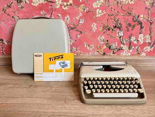 Triumph Tippa typemachine | 1964 | Compleet met handleiding, Diversen, Typemachines, Gebruikt, Ophalen of Verzenden