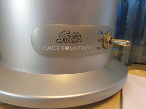 Solis Juice Fountain €20,-, Witgoed en Apparatuur, Juicers, Zo goed als nieuw, Elektrisch, Ophalen of Verzenden
