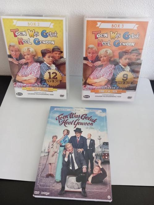 Toen Was Geluk Heel Gewoon box 2 en 3 & de Film, Cd's en Dvd's, Dvd's | Tv en Series, Zo goed als nieuw, Komedie, Boxset, Alle leeftijden