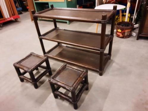 Set manou bijzettafels, Huis en Inrichting, Woonaccessoires | Etagères, Gebruikt, Ophalen