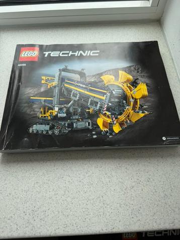 LEGO Technic Emmerwiel Graafmachine - 42055 met doos beschikbaar voor biedingen