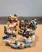 Kerstdorp met licht, muziek en beweging, Ophalen of Verzenden, Zo goed als nieuw