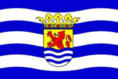 Zeeuwse vlag en wapen - Provincie Zeeland, Diversen, Vlaggen en Wimpels, Nieuw, Ophalen of Verzenden