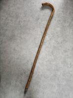 Vintage oude houten wandelstok (90-100 jaar oud), Diversen, Wandelstokken, Ophalen, Gebruikt