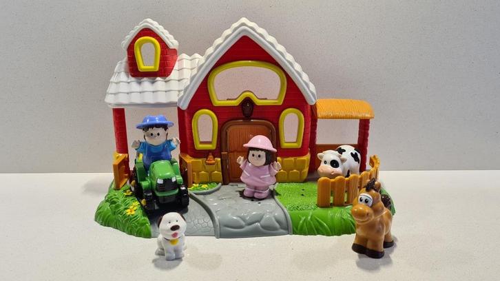 Boerderij speelset, Kinderen en Baby's, Speelgoed | Buiten | Speelhuisjes, Zo goed als nieuw, Kunststof, Ophalen