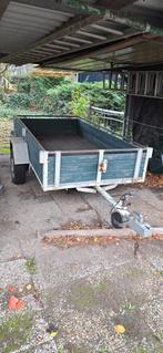 Enkelasser aanhanger <750kg - B rijbewijs, Auto diversen, Aanhangers en Bagagewagens, Ophalen, Gebruikt