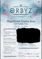 Tomorrowland tickets 2x W1 - full madness magnificant green, Tickets en Kaartjes, Twee personen, Meerdaags