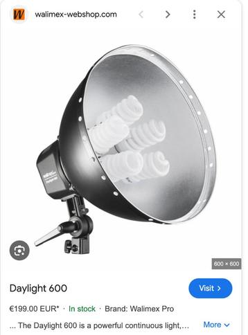 Walimax Pro Daylight 600 Light Box