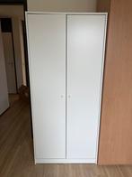 Witte Ikea kledingkast - Kleppstad, Ophalen, Gebruikt, Met hangruimte, 50 tot 100 cm