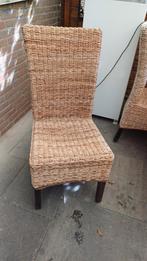 Rieten Stoelen - Gebruikt, Huis en Inrichting, Gebruikt, Bruin, Riet of Rotan, Ophalen of Verzenden