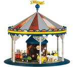 FALLER 130249: bouwpakket kindercarousel, met motor, Overige merken, Gelijkstroom of Wisselstroom, Brug, Tunnel of Gebouw, Nieuw